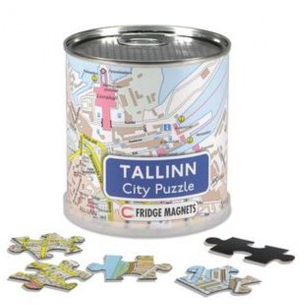 Tallin City Magnetic Puzzle